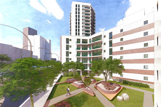 הדמיה של פרוייקט מתחם כרמון בירושלים 2025
