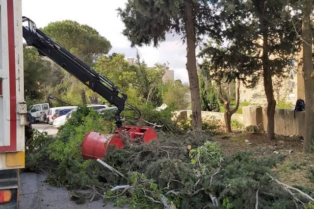 התמודדות עם מזג אוויר חורפי בירושלים