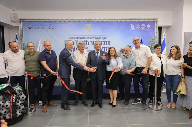 פתיחת מבנה חדש לתנועת הנוער עזרא בירושלים